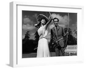 Kind Hearts And Coronets, Valerie Hobson, Dennis Price, 1949-null-Framed Photo