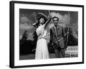 Kind Hearts And Coronets, Valerie Hobson, Dennis Price, 1949-null-Framed Photo