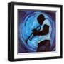 Kind of Blue-null-Framed Art Print