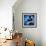 Kind of Blue-null-Framed Art Print displayed on a wall