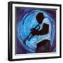 Kind of Blue-null-Framed Art Print