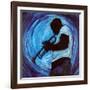 Kind of Blue-null-Framed Art Print