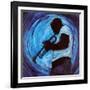 Kind of Blue-null-Framed Art Print