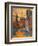 Kind On City, Oil On A Canvas-balaikin2009-Framed Art Print