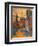 Kind On City, Oil On A Canvas-balaikin2009-Framed Art Print