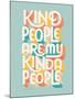 Kind People I-Gia Graham-Mounted Art Print