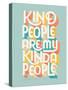 Kind People I-Gia Graham-Stretched Canvas