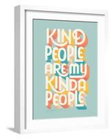 Kind People I-Gia Graham-Framed Art Print