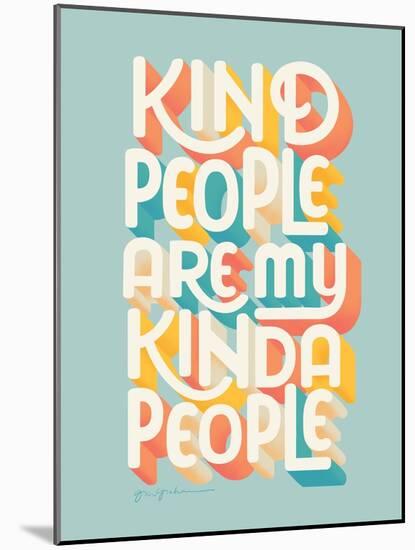 Kind People I-Gia Graham-Mounted Art Print