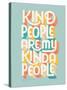 Kind People I-Gia Graham-Stretched Canvas