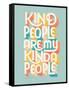 Kind People I-Gia Graham-Framed Stretched Canvas