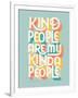 Kind People I-Gia Graham-Framed Art Print
