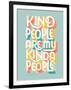 Kind People I-Gia Graham-Framed Art Print