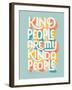 Kind People I-Gia Graham-Framed Art Print