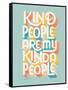 Kind People I-Gia Graham-Framed Stretched Canvas