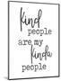 Kind People-Anna Quach-Mounted Art Print