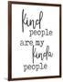 Kind People-Anna Quach-Framed Art Print