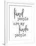 Kind People-Anna Quach-Framed Art Print