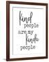 Kind People-Anna Quach-Framed Art Print