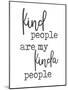 Kind People-Anna Quach-Mounted Art Print