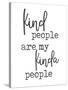 Kind People-Anna Quach-Stretched Canvas