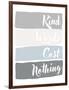 Kind Words Cost Nothing-Anna Quach-Framed Art Print