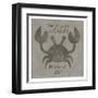 Kinda Crabby-Melody Hogan-Framed Art Print