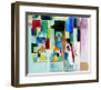 Kinder Am Gemuseladen I, c.1913-Auguste Macke-Framed Art Print