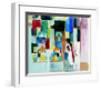 Kinder Am Gemuseladen I, c.1913-Auguste Macke-Framed Art Print