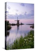 Kinderdijk,Molenwaard - Holland-ClickAlps-Stretched Canvas