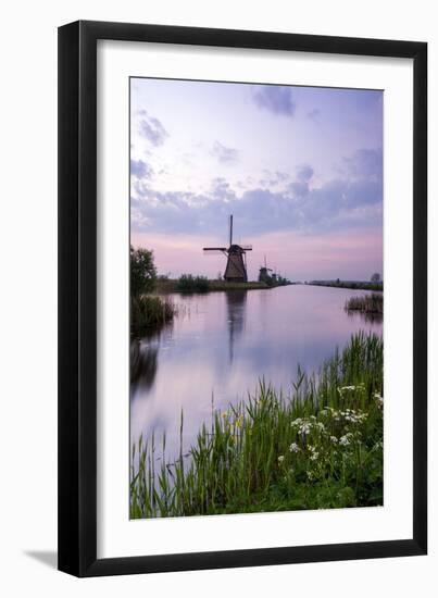 Kinderdijk,Molenwaard - Holland-ClickAlps-Framed Photographic Print