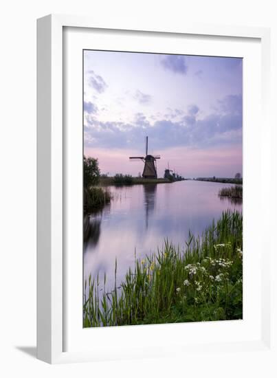 Kinderdijk,Molenwaard - Holland-ClickAlps-Framed Photographic Print