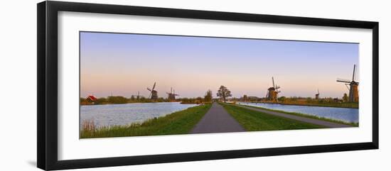 Kinderdijk Windmills, Holland-Anna Miller-Framed Photographic Print