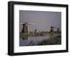 Kinderdijk Windmills, Netherlands-David Barnes-Framed Photographic Print