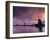 Kinderdijk Windmills, Zuid, Holland-Michele Falzone-Framed Photographic Print