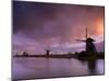 Kinderdijk Windmills, Zuid, Holland-Michele Falzone-Mounted Photographic Print