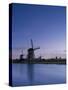 Kinderdijk Windmills, Zuid, Holland-Michele Falzone-Stretched Canvas