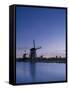 Kinderdijk Windmills, Zuid, Holland-Michele Falzone-Framed Stretched Canvas