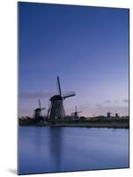 Kinderdijk Windmills, Zuid, Holland-Michele Falzone-Mounted Photographic Print