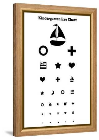 kindergarten eye chart posters allposters com