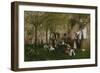 Kindergarten (Playschool), about 1882/83-Johann Sperl-Framed Giclee Print