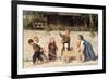 Kindergespann, 1868-Albert Anker-Framed Giclee Print