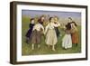 Kinderreigen, 1872-Hans Thoma-Framed Giclee Print