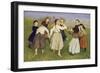 Kinderreigen, 1872-Hans Thoma-Framed Giclee Print