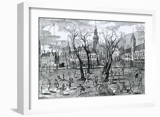 Kinderspiele, 1618-Adriaen Pietersz van de Venne-Framed Giclee Print