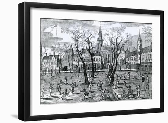 Kinderspiele, 1618-Adriaen Pietersz van de Venne-Framed Premium Giclee Print