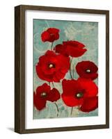 Kindle's Poppies I-Lanie Loreth-Framed Art Print