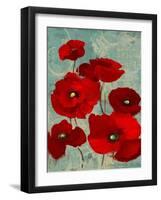 Kindle's Poppies I-Lanie Loreth-Framed Art Print