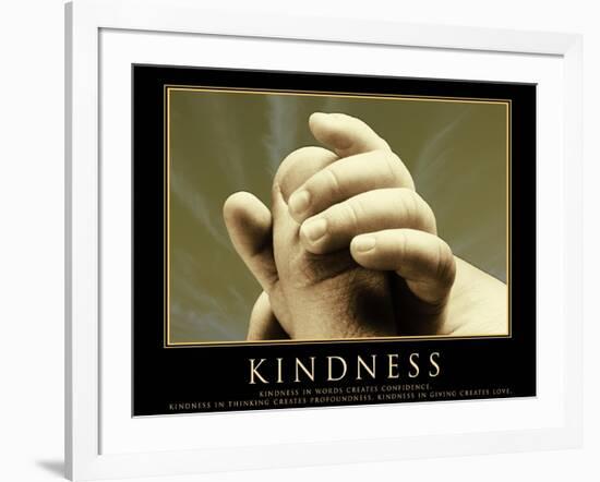 Kindness-Eric Yang-Framed Art Print