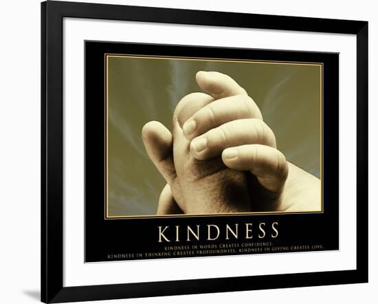 Kindness-Eric Yang-Framed Art Print